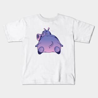 CARTOON HIPPO Kids T-Shirt